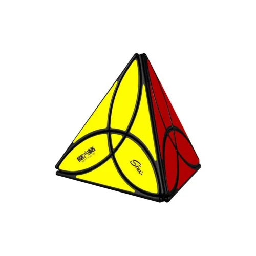 Qiyi Кубик Рубика Сетка Треугольник Пирамида Трилистник Нерегулярная форма Кленовый Лист Соревнование Гладкий Развивающие игрушки