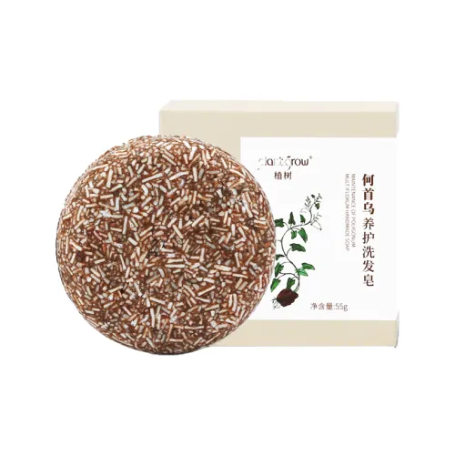 PLANT GROW He SHOUWU Шампунь Глубокая чистка Естественный уход за волосами Осветляющий уход за волосами 55 г