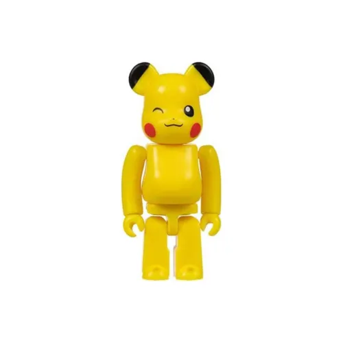 BE@RBRICK Movie Animation Пикачу Фигурка Прозрачный Слепой Бокс на Карточке 100% 7см