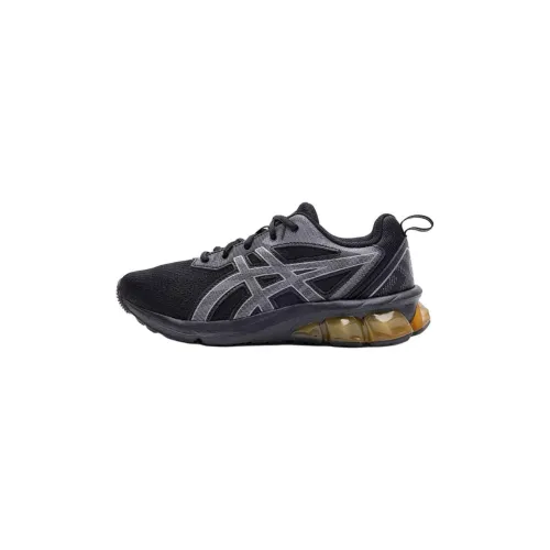 Asics Гель Quantum 90 Детские беговые кроссовки Низкий Топ Черный Kids