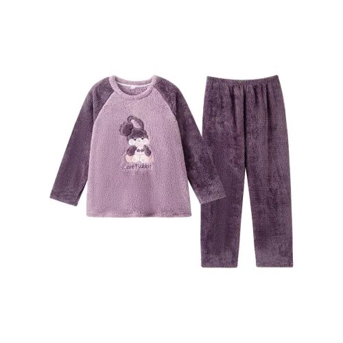 Huggy Kissy Пижамный комплект женский фиолетовый