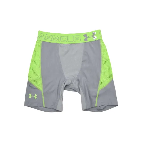 Under Armour HG Printed Боксеры Мужские Зеленые Серые
