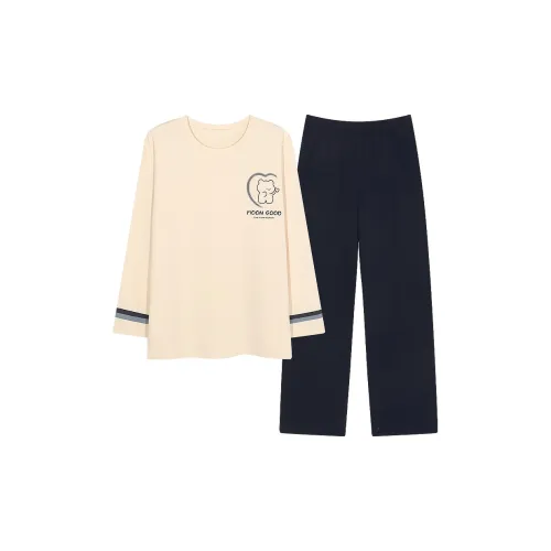 Montagut Pajama Комплект Осенний Зимний Унисекс Двухкомпонентный Комплект