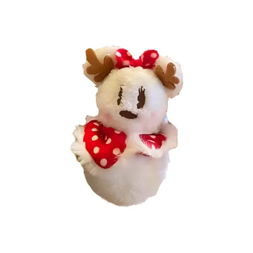 Коллекция персонажей Disney Shanghai Disney 2021 Christmas Снеговик Куклы Плюшевая кукла 20 см высокая