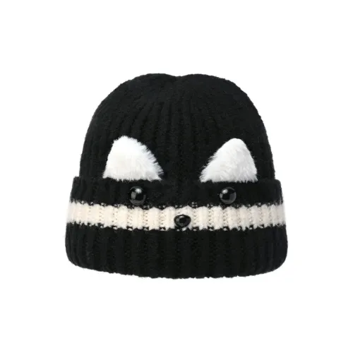 FREE RABBITⅡ Японский стиль Мультяшный Шапка-бини Унисекс