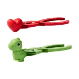 Динозавр + Форма сердца + Снежинка + Нижняя заколка