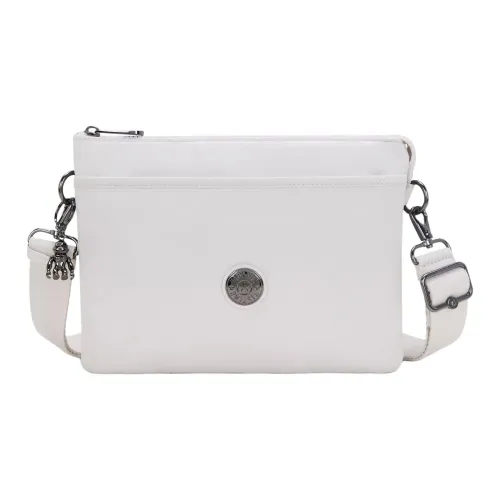 Kipling Нейлоновая Сумка через плечо Большая Унисекс Серебряная Night