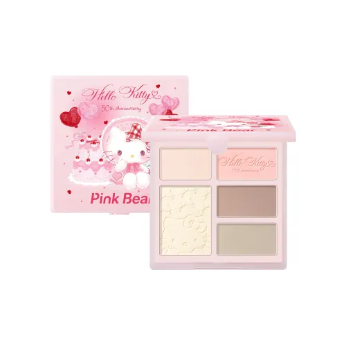 Pinkbear Piko Медвежонок Санрио Коллаборация IP Лицо Комбо LOOPY 5 цветов Тени для глаз Цвет лица Контуринг Подчеркивание глаз