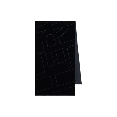 HERMES Шелковые Палантины Женские Черные