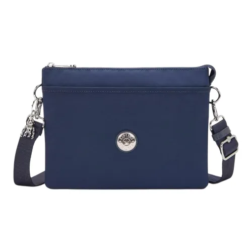 Kipling Нейлоновая Сумка через плечо Большая Унисекс Бесконечный Синий