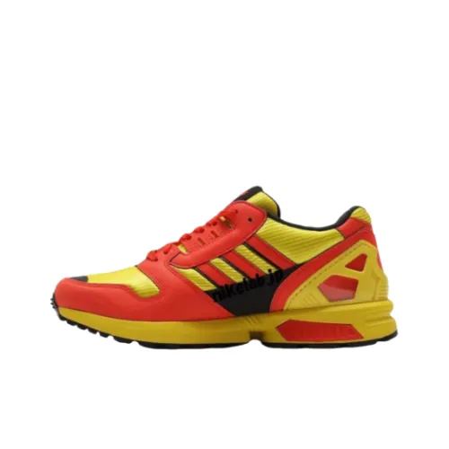 Adidas Originals ZX 8000 Slip-Resistant Low Top Повседневная Обувь Мужская Красная