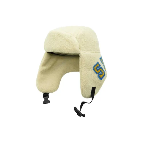 Supreme Шапки-ушанки Унисекс Бежевый