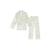 Qiongzhi Цветочный дизайн Плюшевый женский комплект