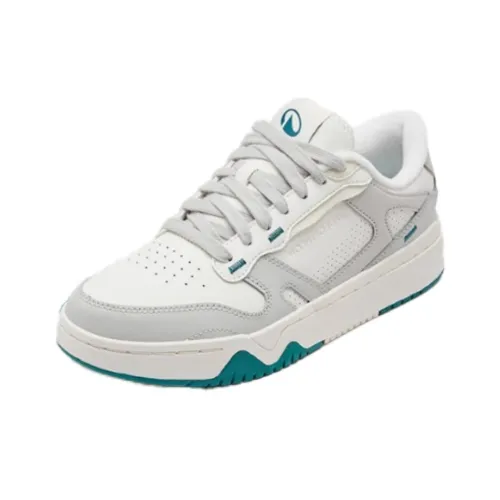 DECATHLON Slip-resistant и дышащие низкие кеды для скейтбординга женские белые и серые