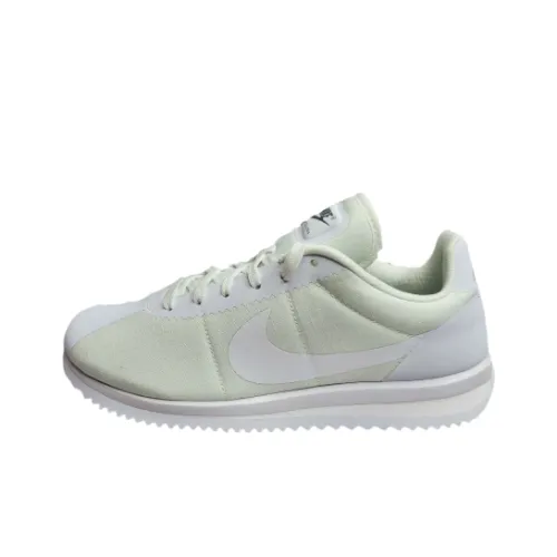 Nike Cortez Slip-resistant Abrasion-resistant Low-top Беговые кроссовки Мужские Белые