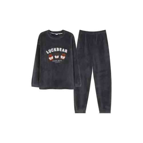 Huggy Kissy Пижамный комплект Женские Темно-серый