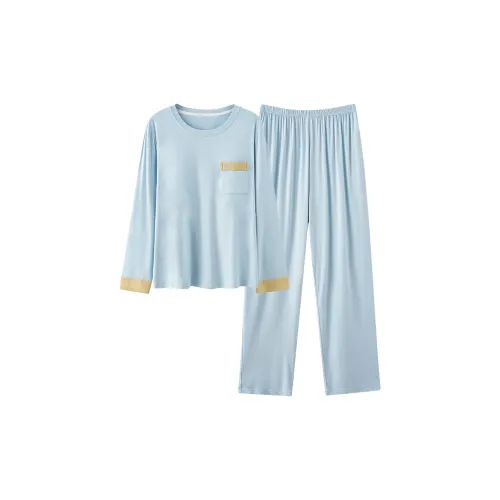 William Pajama Комплект Женский Небесно-Синий