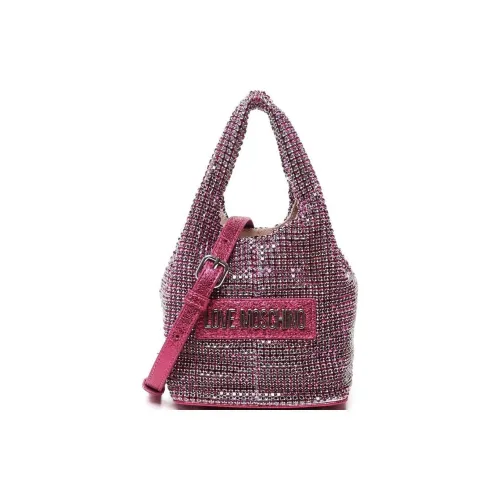 LOVE MOSCHINO Стекло Через плечо Сумка Сумка Обычная Женская Розовая