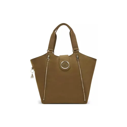 Kipling Нейлоновая сумка женская коричневая