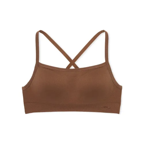 Victoria's Secret Розовый Бесшовный Воздух Свет Support Sports Бюстгальтер Мусс Бюстгальтер Женские Мусс