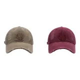 Бургундский + Темный хаки