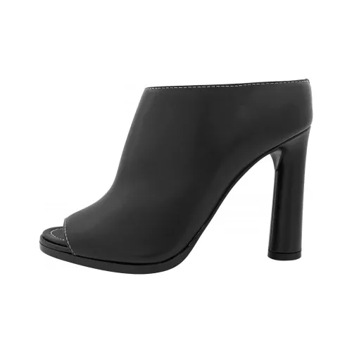 Burberry Слипоны 10 см Женские Черные