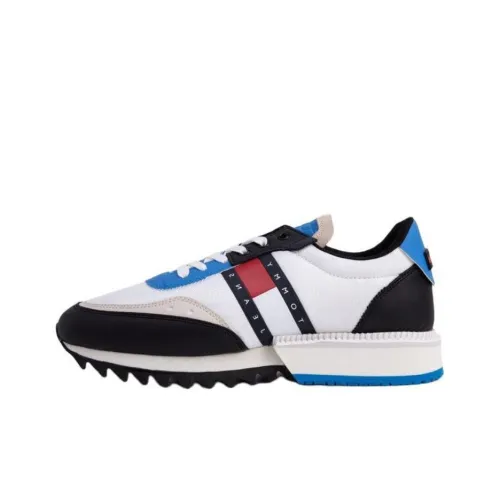 Tommy Hilfiger Устойчивый к истиранию Низкий Топ Повседневная Обувь Мужская Белая