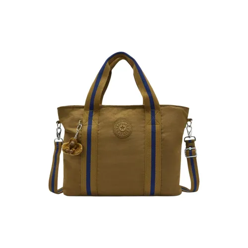 Kipling Переработанный полиэстер Тоут Сумка Сумка для покупок Сумка на плечо Сумка Большая Унисекс Dry Laurel Дерево Цвет