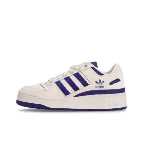Adidas Originals FORUM BOLD STRIPES Низкие Кроссовки для скейтбординга Женские Белые