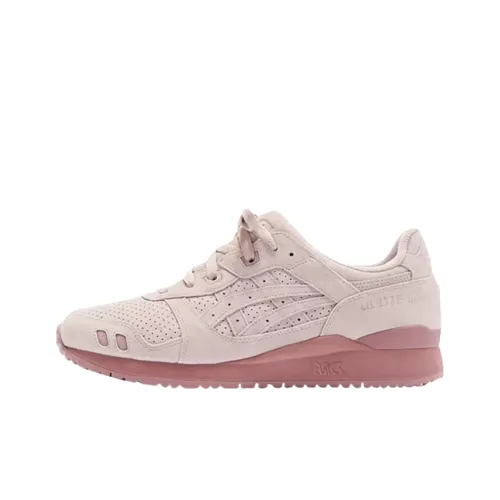 ASICS Gel Lyte 3 Устойчивые к истиранию Низкие Беговые кроссовки Унисекс Розовые