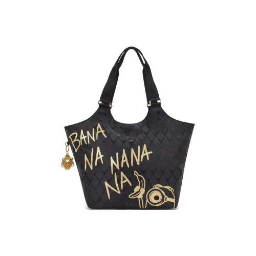 Kipling Переработанный полиэстер Тоут Сумка Сумка для покупок Сумка Унисекс Черный