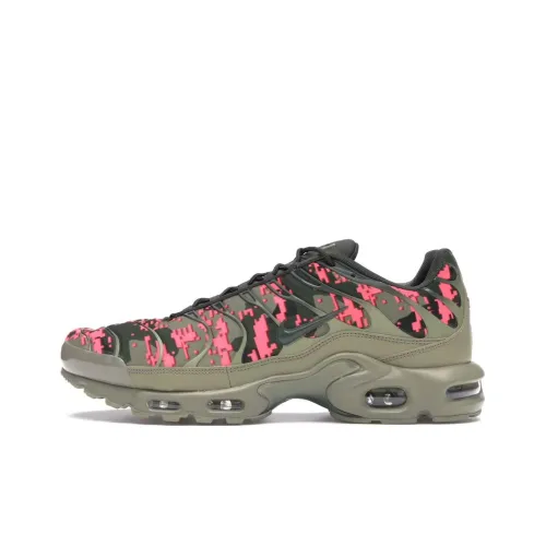 Nike Air Max Plus Low Top Повседневные Беговые Кроссовки Мужские Армейский Зеленый
