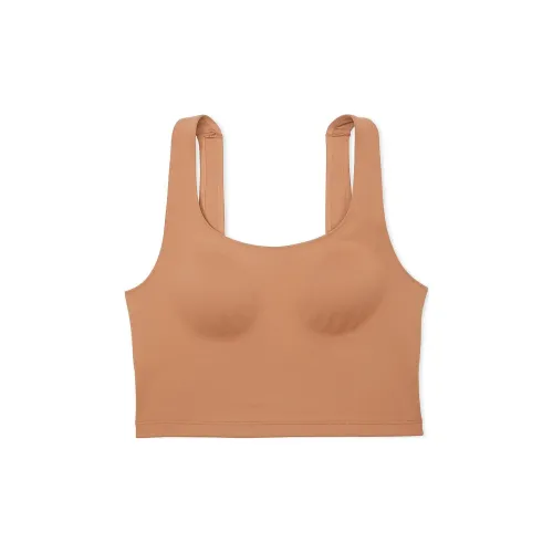 Victoria's Secret Розовый Relay Longline Спортивный Бюстгальтер Цвет ириски Бюстгальтер Женские Молочные конфеты