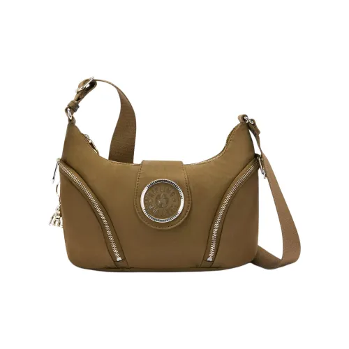 Kipling Нейлоновые сумки через плечо сумка на плечо средняя женская коричневая