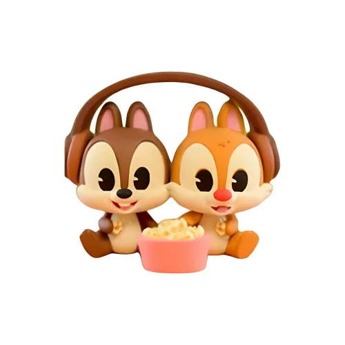 Hot Toys Disney Mickey Mouse Дональд Дак Chip 'n Dale COSBI MINI DOLL Слепые коробки Один Mystery Коробка Целая коробка 8 шт