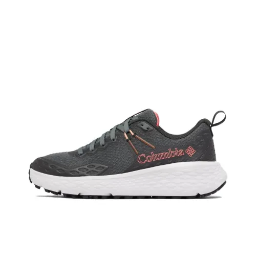 Columbia Konos Slip-Resistant Abrasion-Resistant Low Top Hiking Shoes Women's Dark Gray Колумбия Конос Противоскользящий Устойчивый к Износу Низкий Топ Походная Обувь Женская Темно-Серый