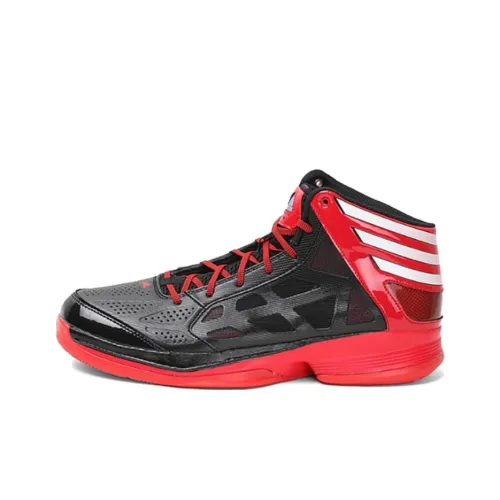 Adidas Crazy Shadow 2 Slip-Resistant Abrasion-Resistant High Top Basketball Shoes Men's Black Red Adidas Crazy Shadow 2 Противоскользящие Устойчивые к истиранию Высокие Баскетбольные Кроссовки Мужские Черный Красный