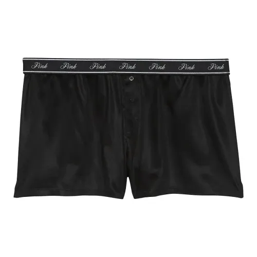 Victoria's Secret Чисто черный Череп Diamante/Черный Череп Женские пижамные брюки