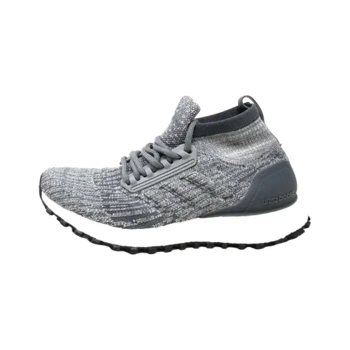 Adidas Детская беговая обувь MID Топ Серый Школьный возраст