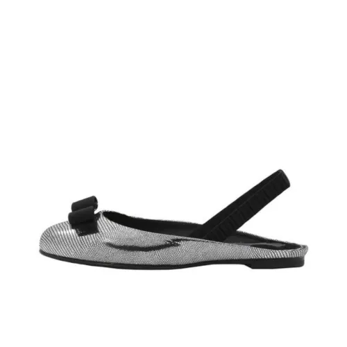 FERRAGAMO Varina Повседневная обувь Женская Серебряная