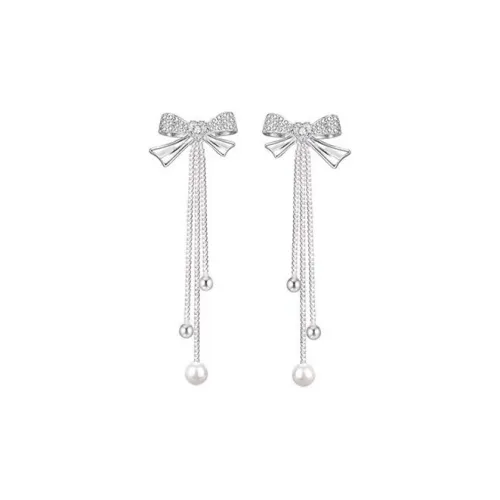 CARAT'S DIARY Искусственная жемчужина Серьги-кольца #Удачи Research Institute Женские