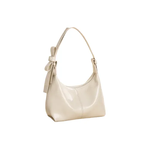 DIFENISE Корова Кожа Плечевая Сумка Стандартная Женская Молочный Белый Черный