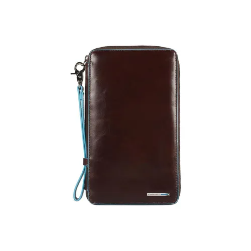 PIQUADRO Кожа Кошелек Мужской Mahogany