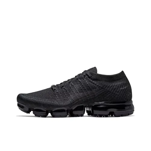 Nike Air Vapormax Low Топ Повседневные Беговые Кроссовки Мужские Черные