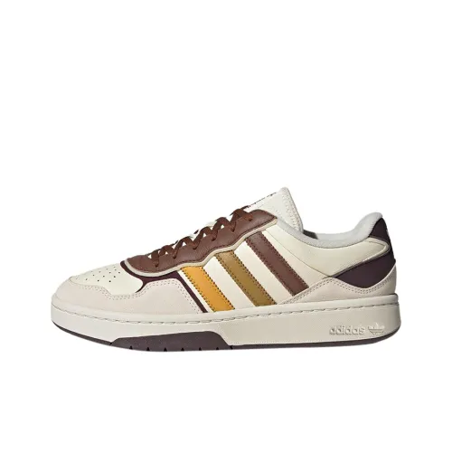 Adidas Originals Courtic Slip Resistant Abrasion Resistant Низкие Кроссовки для скейтбординга Унисекс Белые