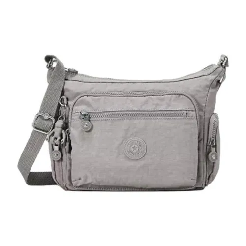 Kipling Нейлоновая Сумка через плечо Маленькая Унисекс Серый Фиолетовый