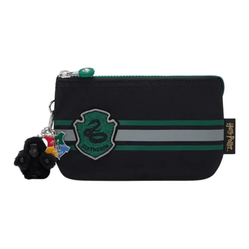 Kipling Nylon Кошелек Большой Мужской Черный Зеленый