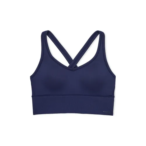 Victoria's Secret Розовый Бесшовный Воздух Средняя поддержка Спортивный бюстгальтер M N Бюстгальтер Женские Полночь Морской