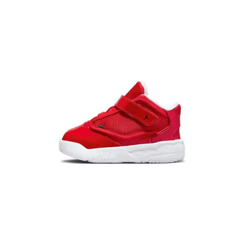 Jordan Max Aura 4 Anti KICK Низкий Топ Обувь для малышей Красный Infant и Toddler