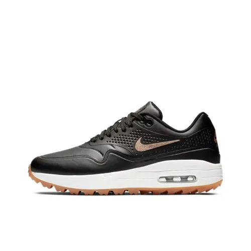 Nike Air Max 1 Low Топ Обувь для гольфа Женские Черный